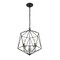 Z-Lite Geo 5 Light Chandelier, Matte Black 918-18MB-CH - alternate 6